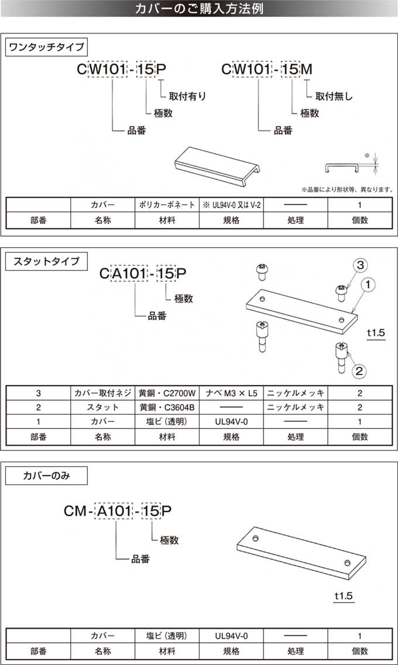 カバーのみご注文